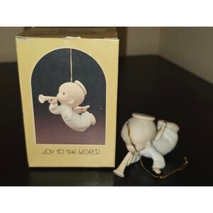 Enesco Joy To The World Angel Ornament E2343 Vintage Christmas